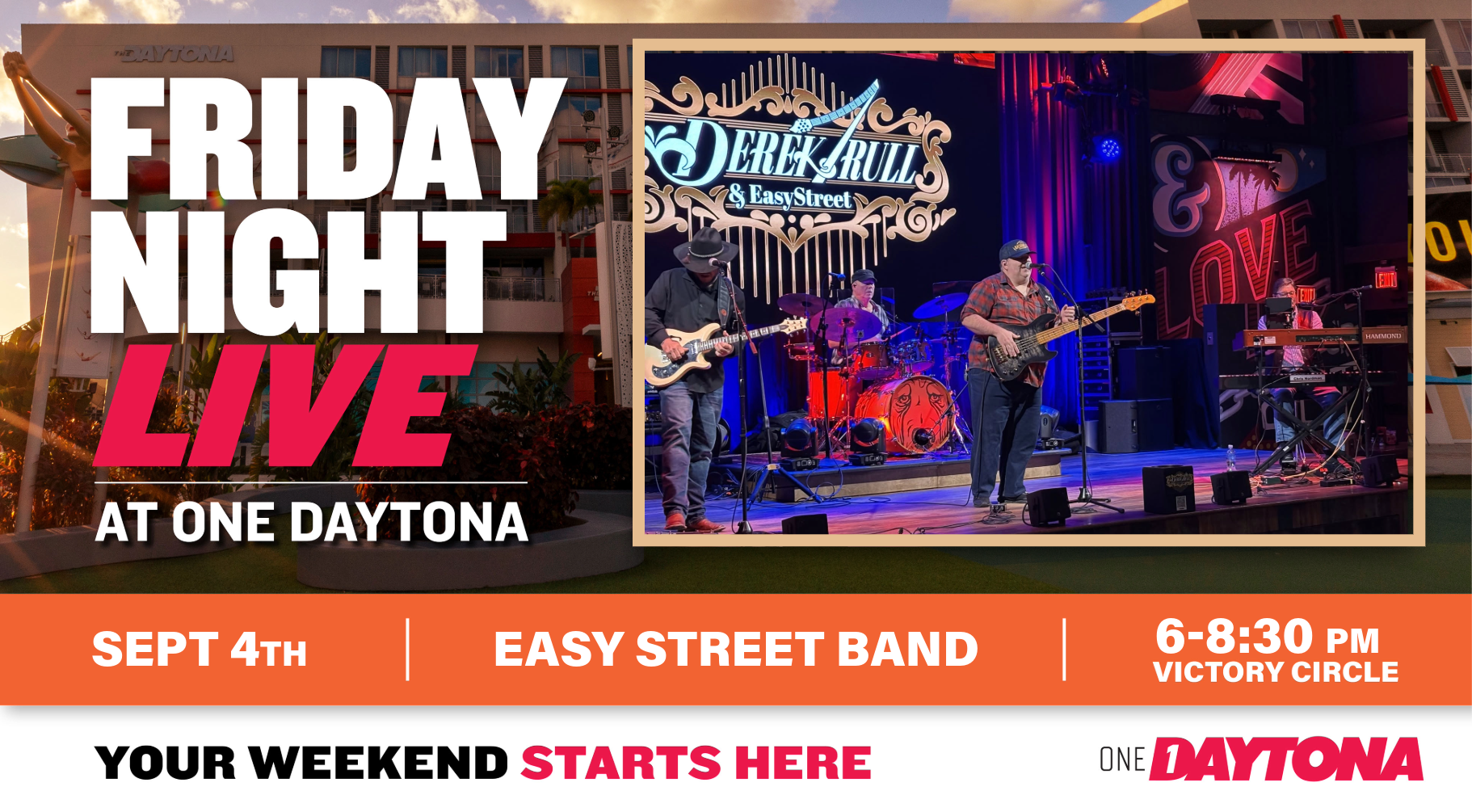 Friday Night Live Easy Street Band Sept 4th 2026