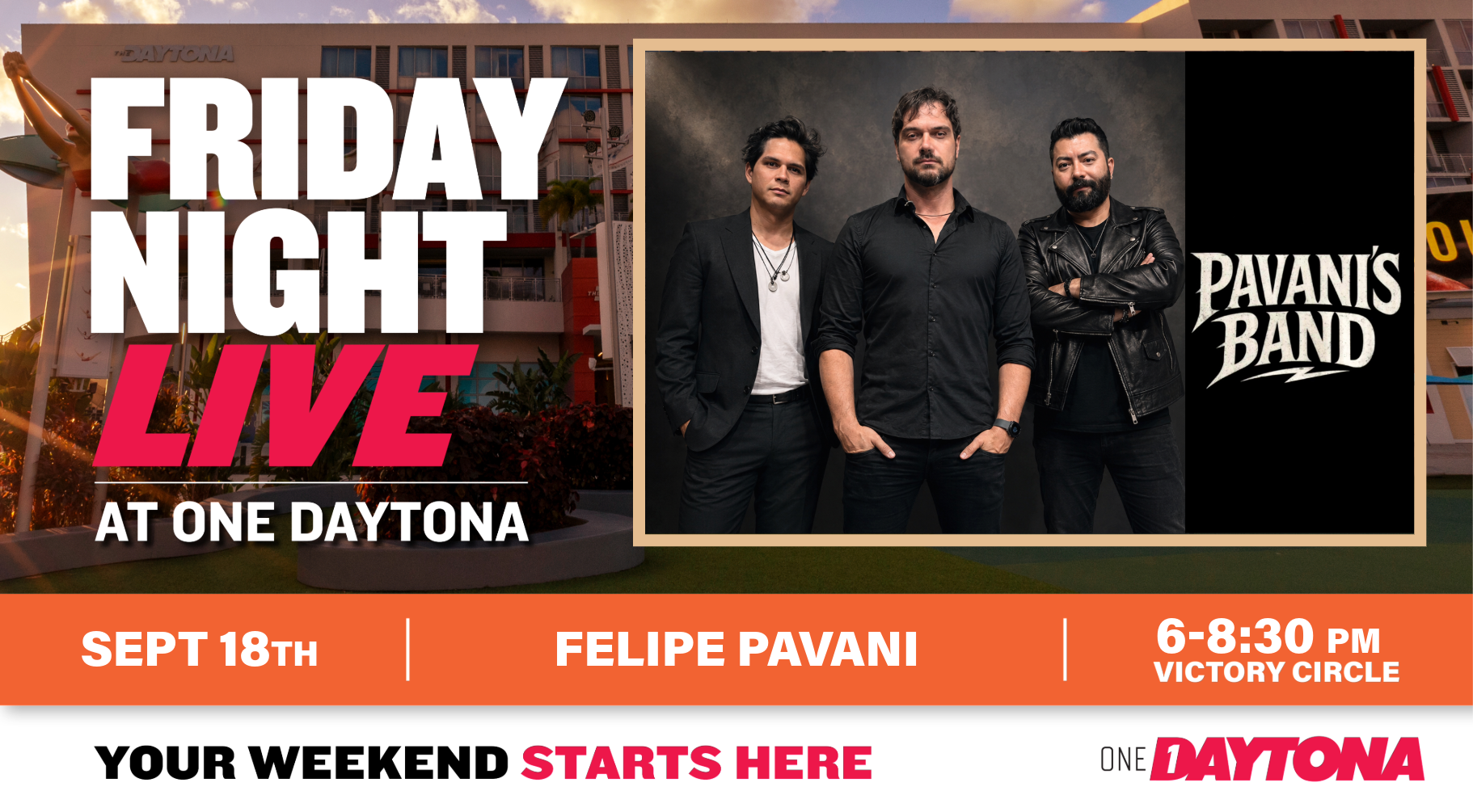 Friday Night Live Felipe Pavani Sept 18th 2026